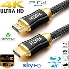 4K HDMI CABLE 2.0 HIGH SPEED PREMIUM GOLD PLATED