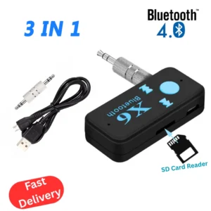 Bluetooth Receiver Aux Adapter 3.5mm